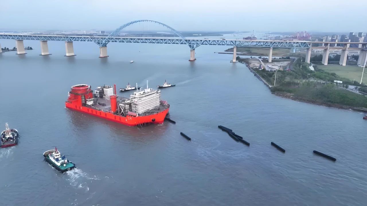 全球最大！國瑞科技助力“正力3500”海上風(fēng)電安裝平臺下水！