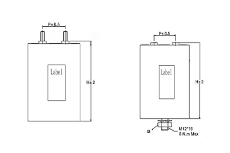 單相交、直流濾波薄膜電容器